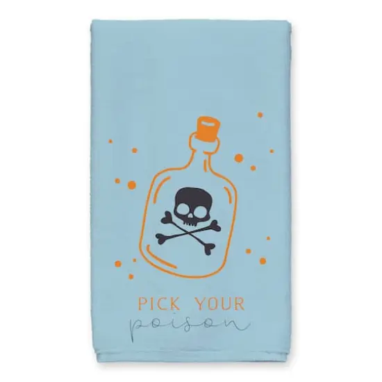 Blue & Orange Pick Your Poison Tea Towel Set {3}