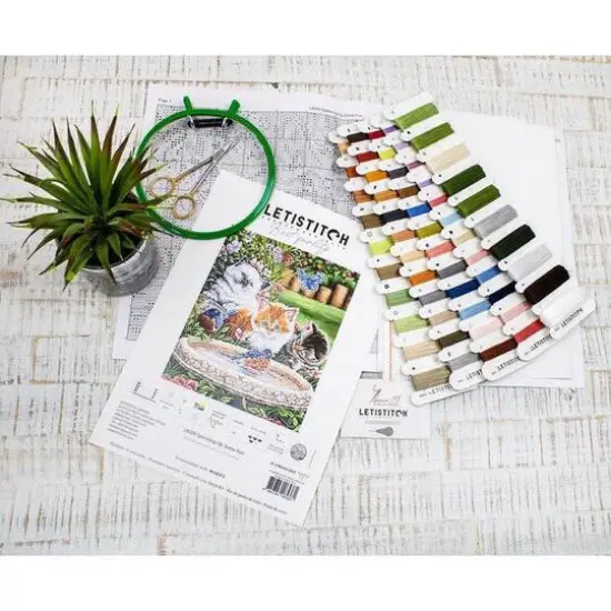 Letistitch Splashing Up Some Fun Counted Cross Stitch Kit {12}