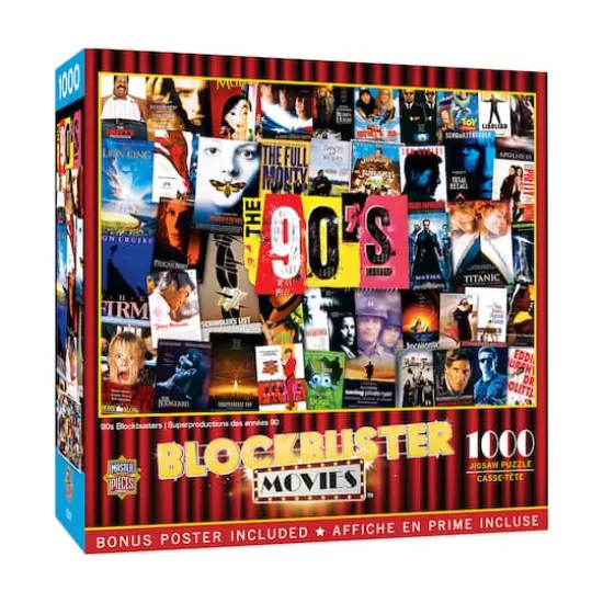 Blockbuster Movies - 90s Blockbusters: 1000 Pcs {3}