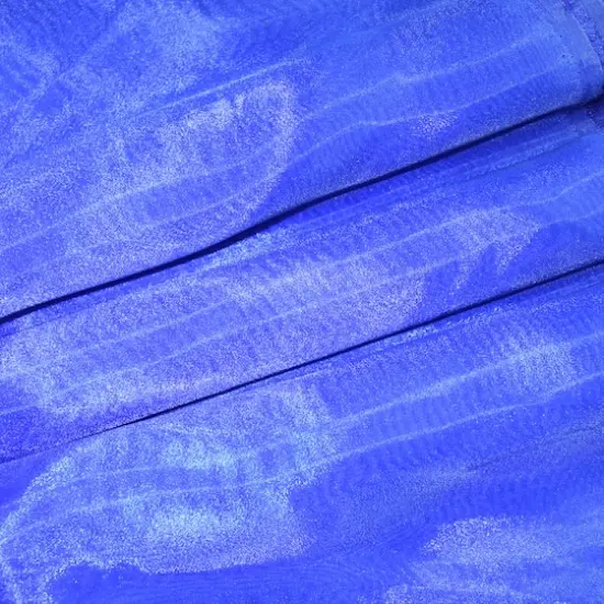 Feldman Organza Polyester Fabric Blue {1}