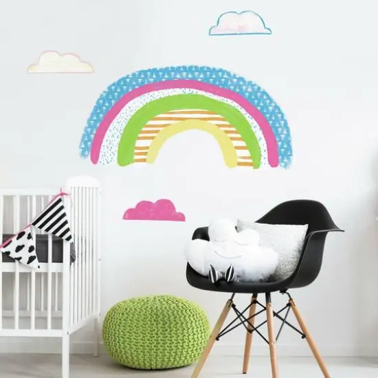 RoomMates Pattern Rainbow Peel & Stick Giant Wall Decals {5}