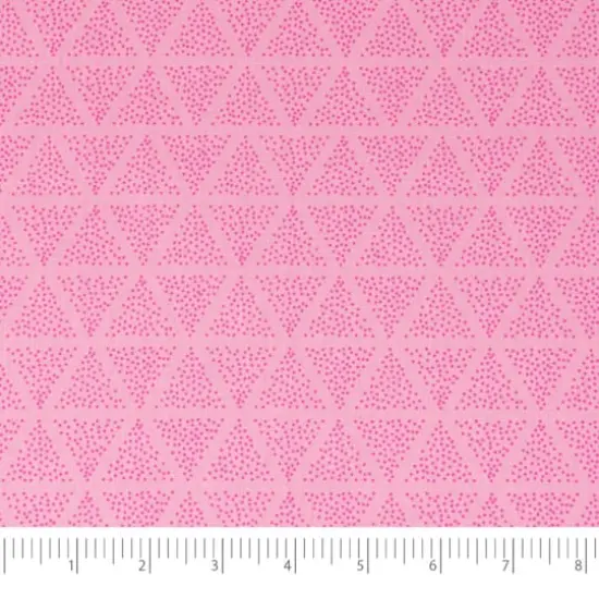 SINGER Pink Dot Blender Cotton Fabric {1}