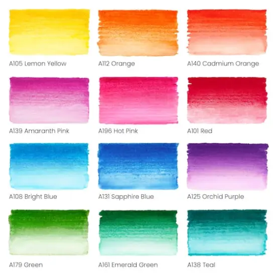 Arteza&reg; Real Brush Pens&reg; Bright Tones & Water Brush Set {3}