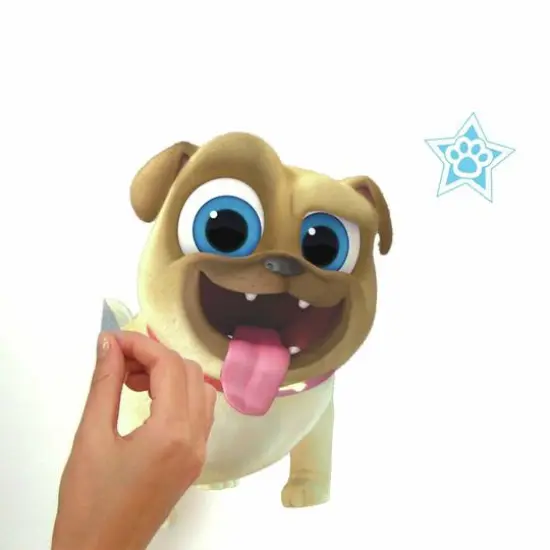 RoomMates Puppy Dog Pals Peel & Stick Wall Decals {5}