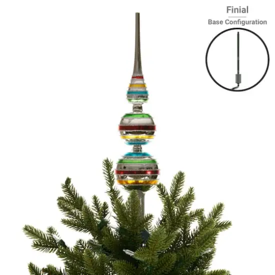 Village Lighting Christmas Tree Topper Holder {9}