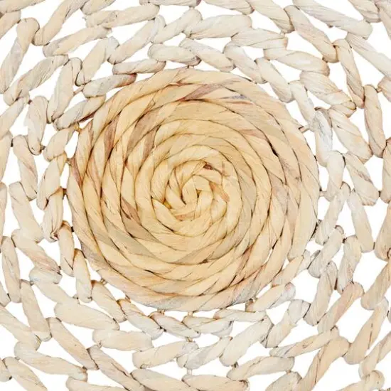 Set of 3 Cream Dried Plant Material Coastal Style Wall Decor, 20", 24", 28" {4}