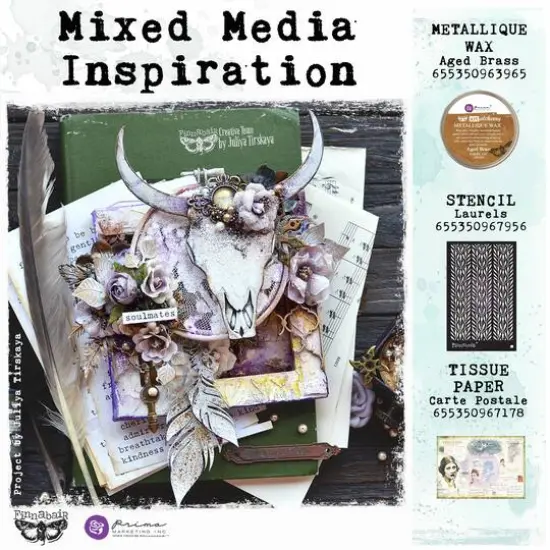 Finnabair&reg; Art Alchemy Metallique Wax, 0.68oz. Aged Brass {6}