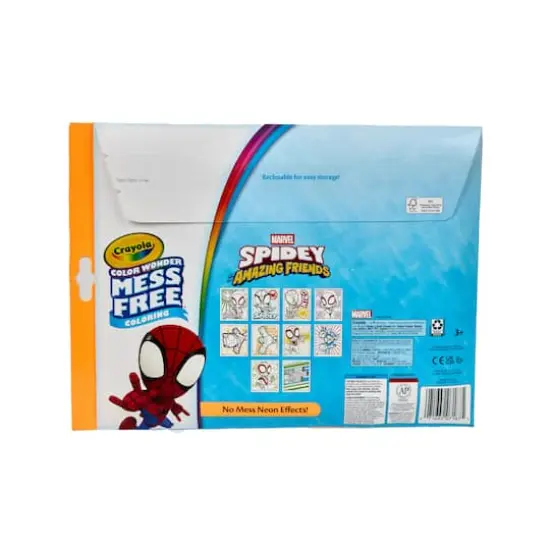Crayola® Spidey & His Amazing Friends Color Wonder Mess Free Neon Coloring Kit {7}