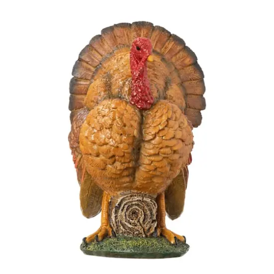 Glitzhome&reg; 9.5" Thanksgiving Resin Turkey Table D&eacute;cor {7}