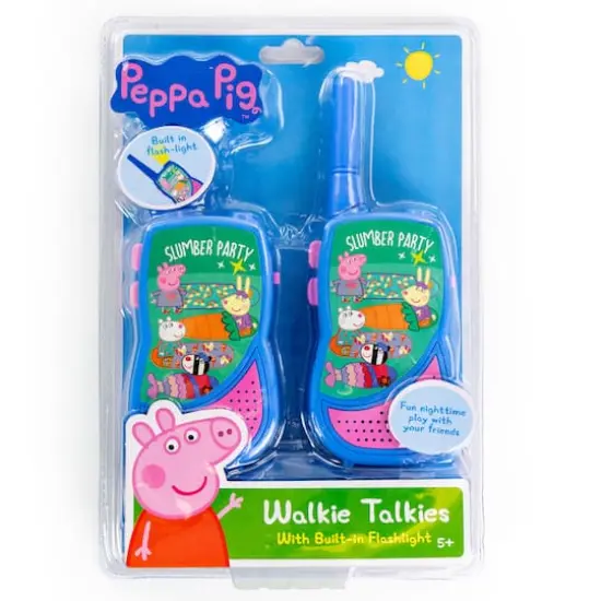 Peppa Pig Walkie Talkies with Built-in Flashlight {5}