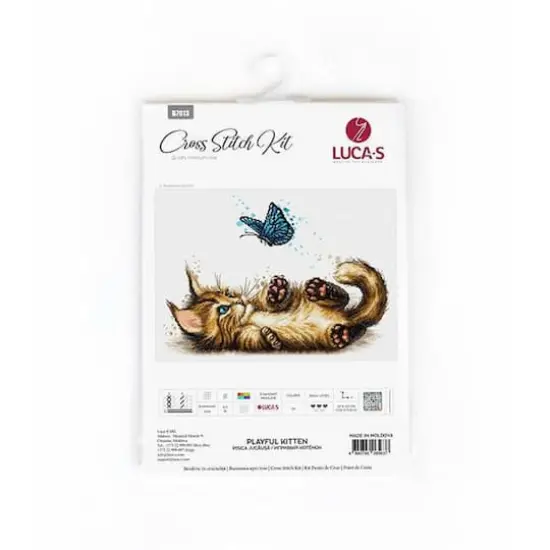 Luca-s Playful Kitten Counted Cross Stitch Kit {3}