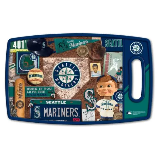 MLB Retro Series Cutting Board Seattle Mariners {1}