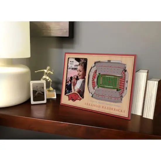 College Football 3D StadiumViews Picture Frame Arkansas Razorbacks {4}