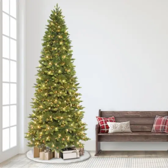 9ft. Pre-Lit Westford Spruce Artificial Christmas Tree, Clear Lights {4}