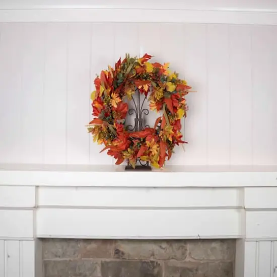 Village Lighting Elegant Adjustable Fireplace Mantle Wreath Hanger {3}