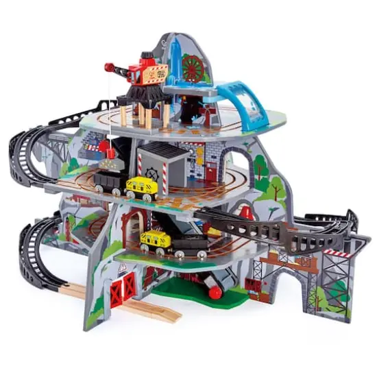 Hape Railway Mighty Mountain Mine Set {1}