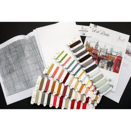 Luca-s London Counted Cross Stitch Kit {7}