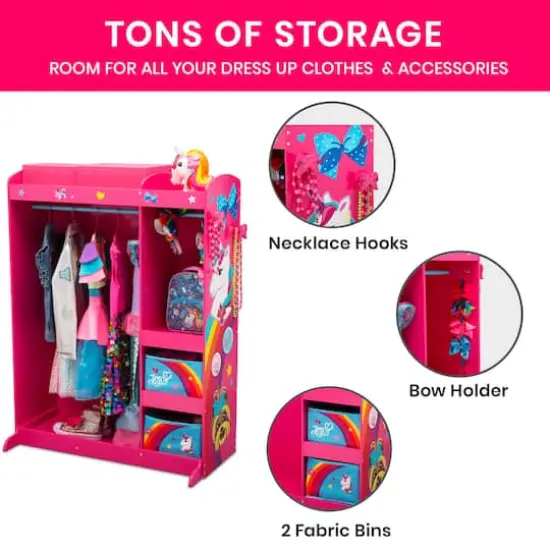 JoJo Siwa Deluxe 3 Shelf Dress & Play Boutique {3}