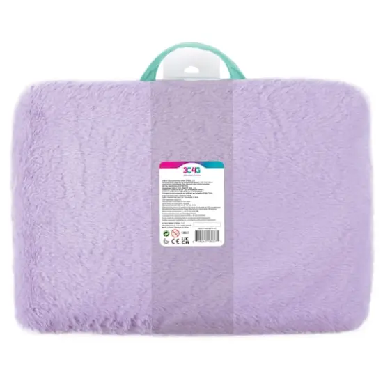 Make It Real&trade; 3C4G Green & Purple Fairy Garden Lap Desk {4}