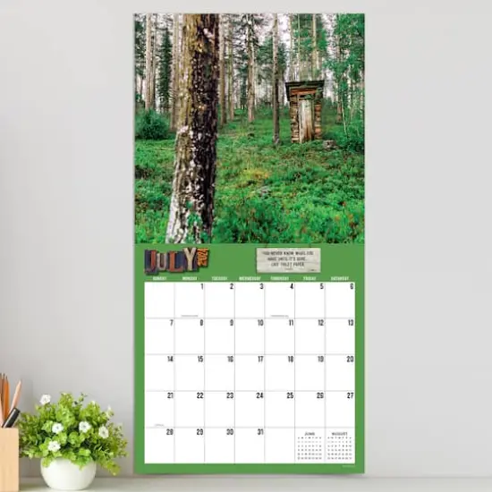 TF Publishing 2024 Outhouses Wall Calendar {5}