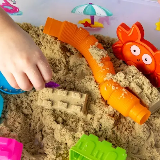 Creativity for Kids&reg; Beach Sensory Bin {9}