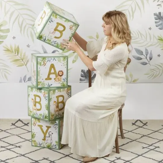 Kate Aspen Safari Baby Block Box Set, 4ct. {3}