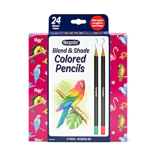 Crayola&reg; 24 Color Blend & Shade Colored Pencils {1}