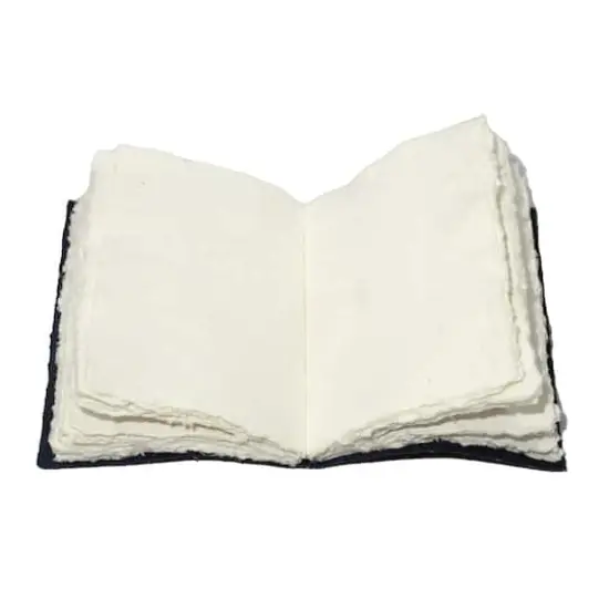 Lama Li Codex Soft Cover Handmade Journal, 5.9" x 8.3" Indigo {5}