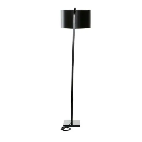 Black Metal Traditional Floor Lamp, 64" x 16" x 29" {7}