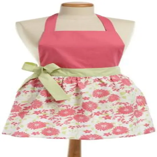 DII&reg; Pink Pout Daisy Apron {3}