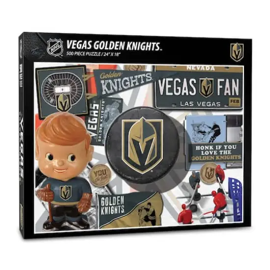 National Hockey League Retro Series 500 Piece Puzzle Vegas Golden Knights {1}