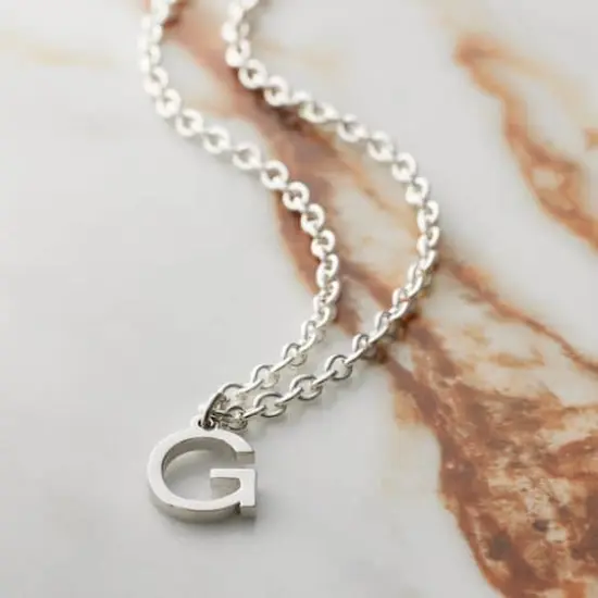Sterling Silver Alphabet Charm by Bead Landing&trade; G {3}