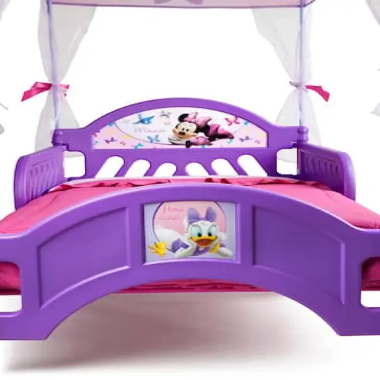 Disney&reg; Minnie Mouse Toddler Canopy Bed {3}