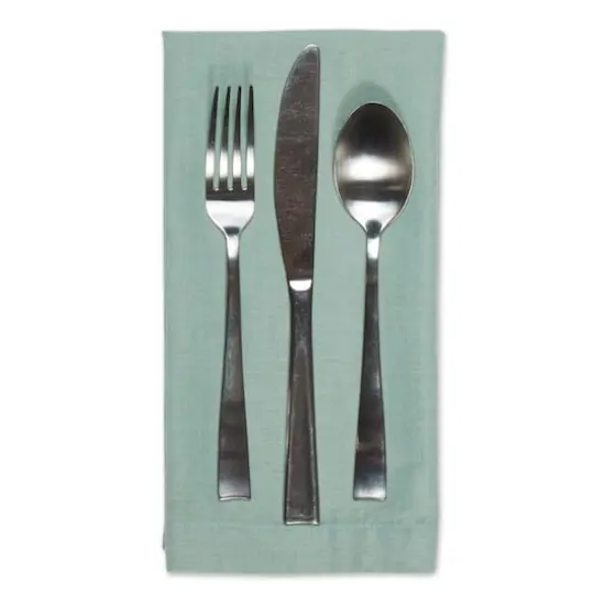 DII&reg; Oversized Linen Dinner Napkins, 4ct. Jadeite {5}
