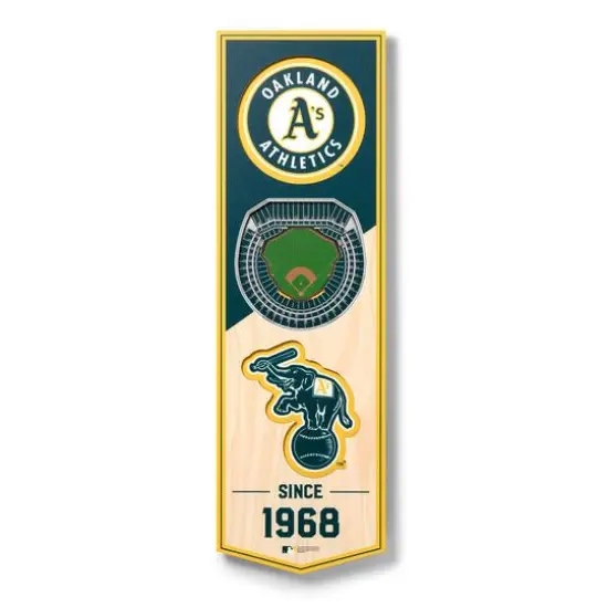 MLB 6" x 19" 3D StadiumView Banner Boston Red Sox {2}