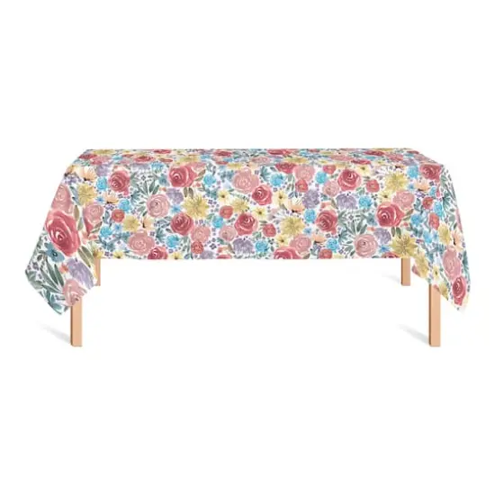 Painted Bloom Tablecloth {3}