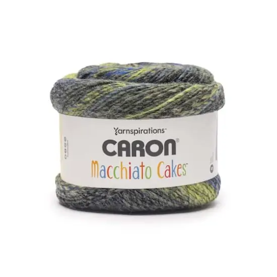 Caron&reg; Macchiato Cakes&trade; Yarn Blue Black Shock {1}