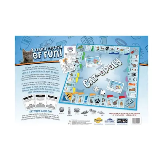 Cat-Opoly Board Game {4}