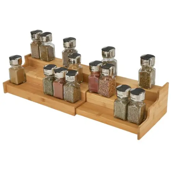 Kitchen Details Bamboo Expandable Spice Rack {6}