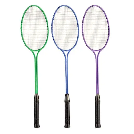Champion Sports Tempered Steel Twin Shaft Badminton Racket Set {4}