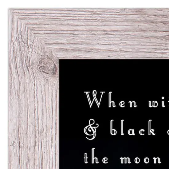 Creepy Cat Western White Framed Print {4}