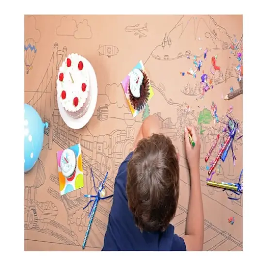 Lullubee On the Go Giant Coloring Mural {3}