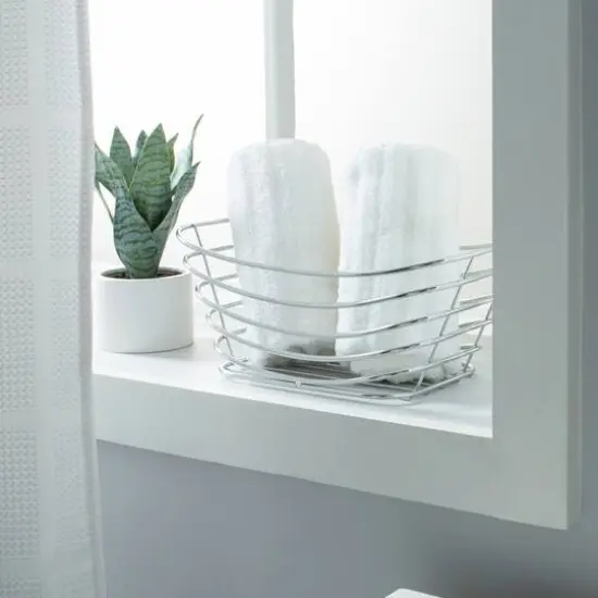 Simplify Wire Towel Basket {4}