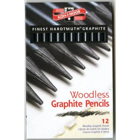 Koh-I-Noor Progresso 12 Piece Woodless Graphite Pencil Set {1}