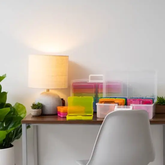 Iris&reg; Large 4" x 6" Photo & Embellishment Craft Keeper Set {3}