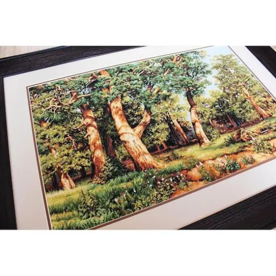 Luca-s The Oak Grove Counted Cross Stitch Kit {4}