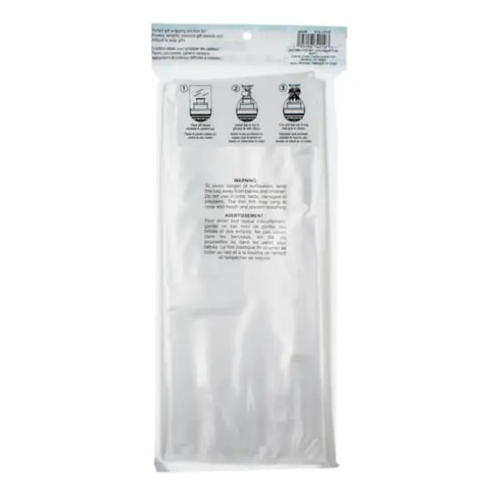 Large Clear Basket Gift Bags by Celebrate It&trade;, 24ct. {4}