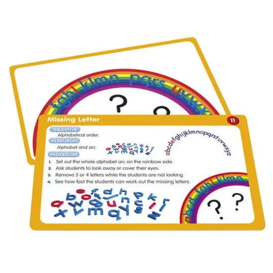 Junior Learning&reg; Language Arts Activity Cards Alphabet Arc {4}