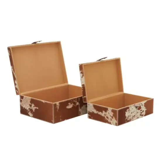 Brown Leather Natural Box Set {4}