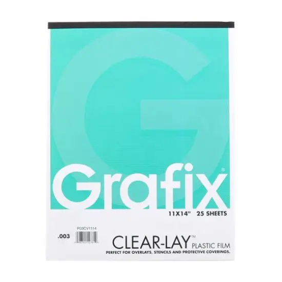 Grafix&reg; Clear-Lay&trade; 003 Plastic Film Pad {2}
